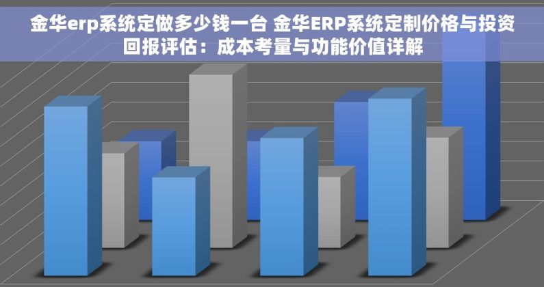 金华erp系统定做多少钱一台 金华ERP系统定制价格与投资回报评估：成本考量与功能价值详解