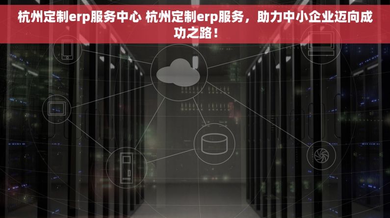 杭州定制erp服务中心 杭州定制erp服务，助力中小企业迈向成功之路！