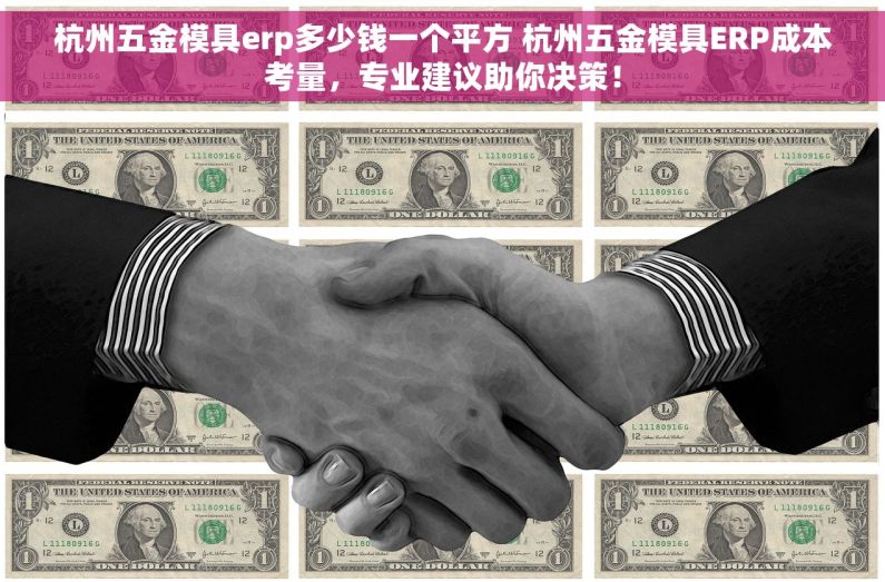 杭州五金模具erp多少钱一个平方 杭州五金模具ERP成本考量，专业建议助你决策！