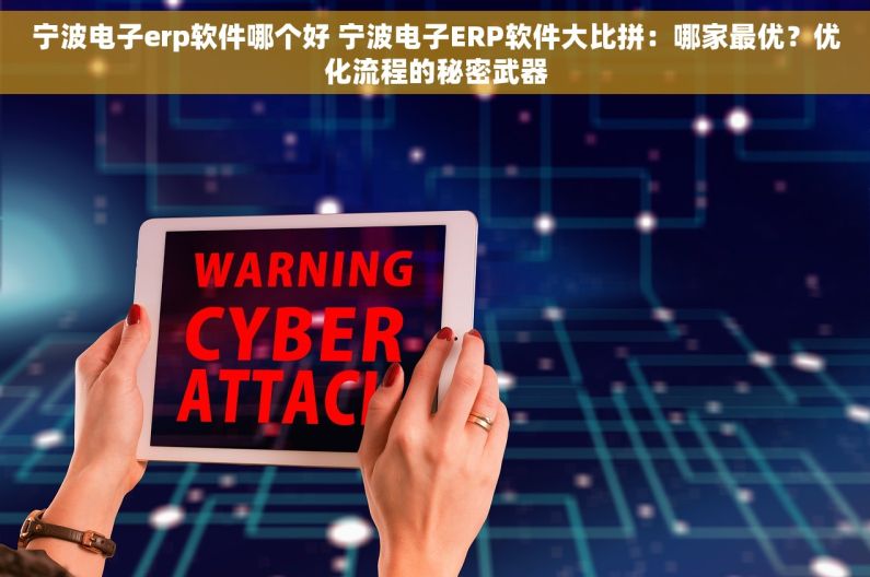 宁波电子erp软件哪个好 宁波电子ERP软件大比拼：哪家最优？优化流程的秘密武器