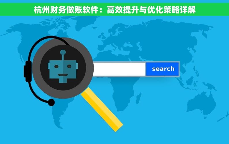 杭州财务做账软件：高效提升与优化策略详解