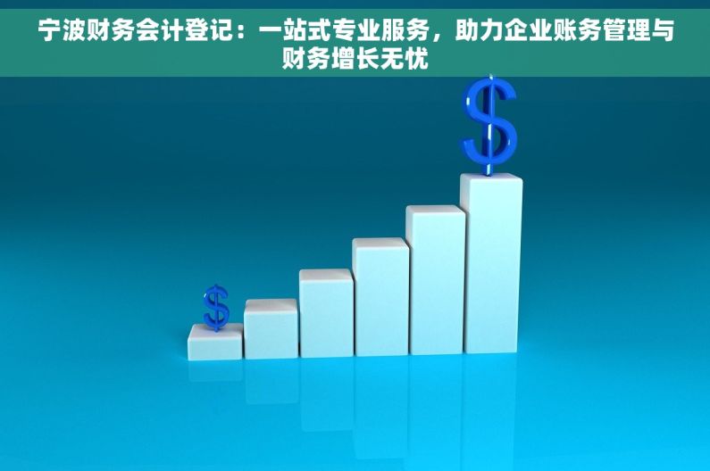 宁波财务会计登记：一站式专业服务，助力企业账务管理与财务增长无忧