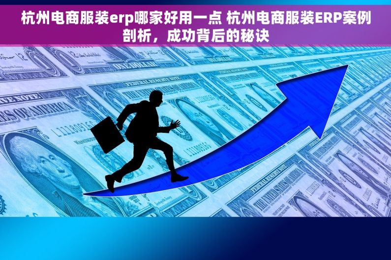 杭州电商服装erp哪家好用一点 杭州电商服装ERP案例剖析，成功背后的秘诀