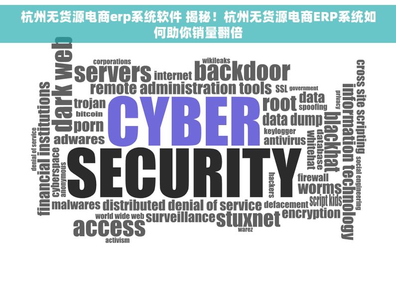 杭州无货源电商erp系统软件 揭秘！杭州无货源电商ERP系统如何助你销量翻倍