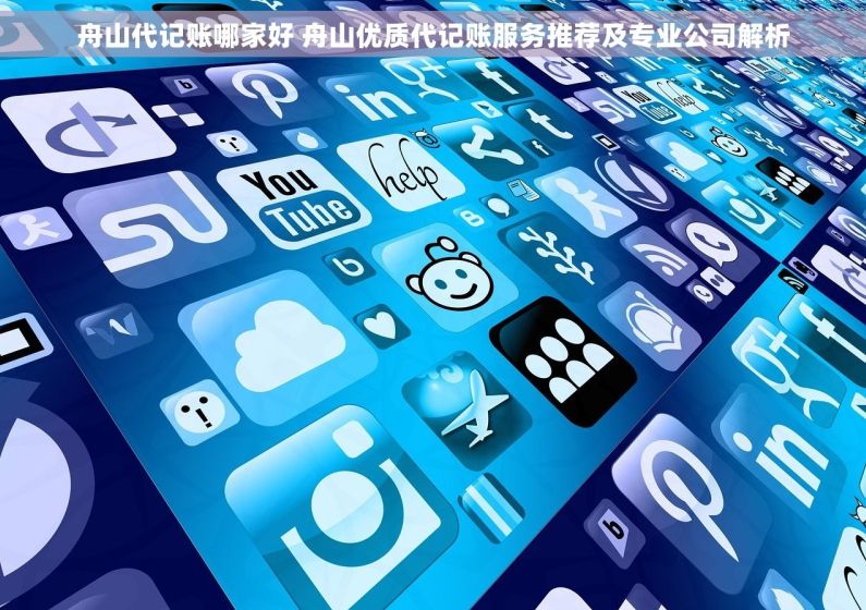 舟山代记账哪家好 舟山优质代记账服务推荐及专业公司解析
