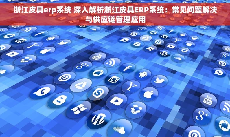 浙江皮具erp系统 深入解析浙江皮具ERP系统：常见问题解决与供应链管理应用