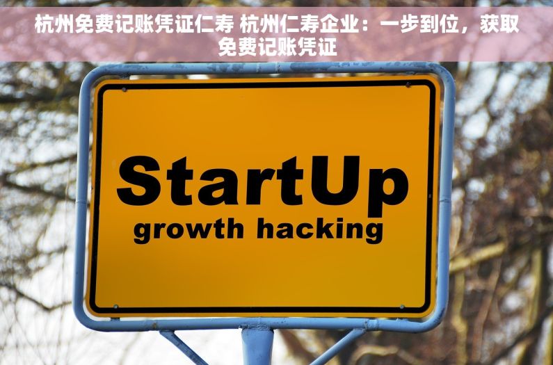 杭州免费记账凭证仁寿 杭州仁寿企业：一步到位，获取免费记账凭证