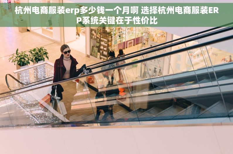 杭州电商服装erp多少钱一个月啊 选择杭州电商服装ERP系统关键在于性价比