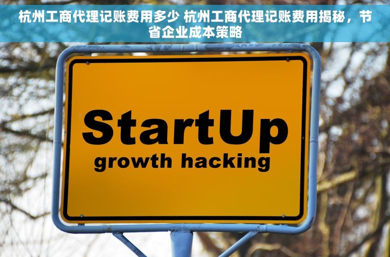 杭州工商代理记账费用多少 杭州工商代理记账费用揭秘，节省企业成本策略