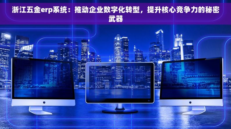 浙江五金erp系统：推动企业数字化转型，提升核心竞争力的秘密武器