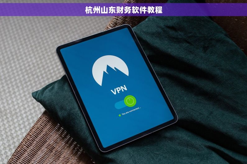 杭州山东财务软件教程