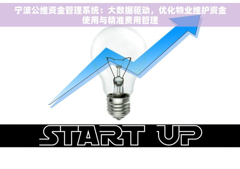 宁波公维资金管理系统：大数据驱动，优化物业维护资金使用与精准费用管理