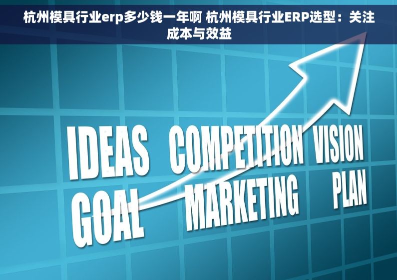 杭州模具行业erp多少钱一年啊 杭州模具行业ERP选型：关注成本与效益