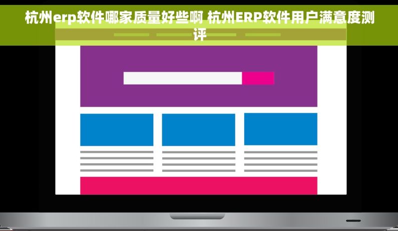 杭州erp软件哪家质量好些啊 杭州ERP软件用户满意度测评