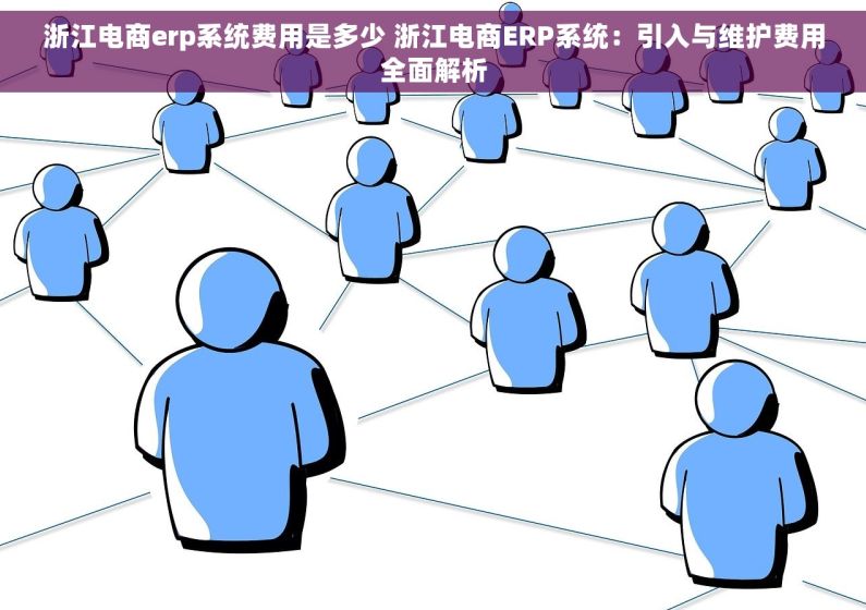 浙江电商erp系统费用是多少 浙江电商ERP系统：引入与维护费用全面解析
