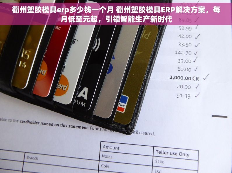衢州塑胶模具erp多少钱一个月 衢州塑胶模具ERP解决方案，每月低至元起，引领智能生产新时代