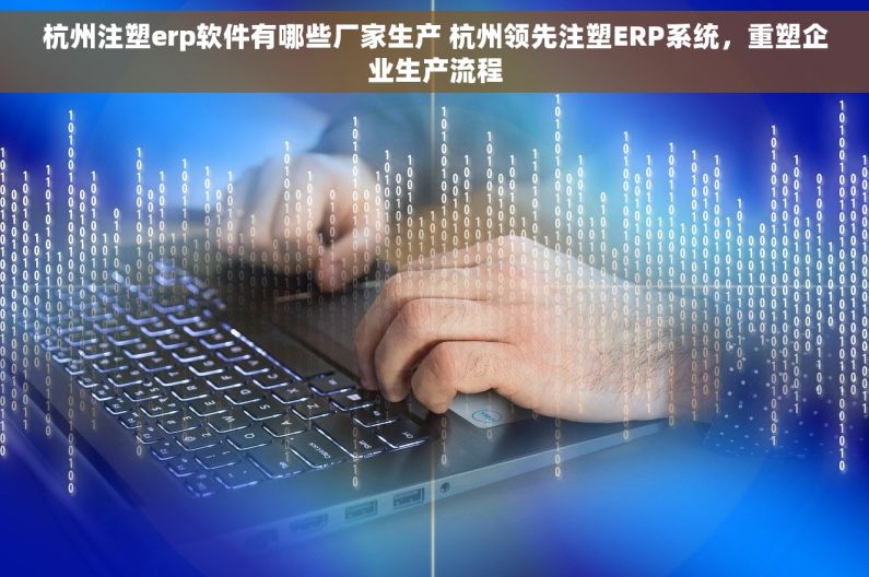 杭州注塑erp软件有哪些厂家生产 杭州领先注塑ERP系统，重塑企业生产流程