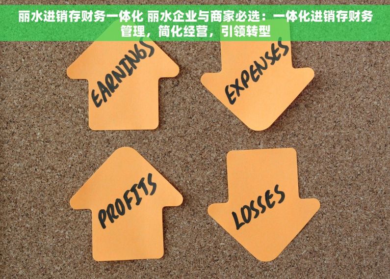 丽水进销存财务一体化 丽水企业与商家必选：一体化进销存财务管理，简化经营，引领转型