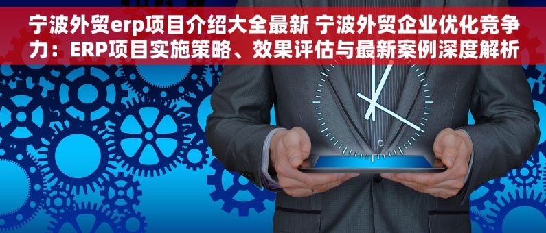 宁波外贸erp项目介绍大全最新 宁波外贸企业优化竞争力：ERP项目实施策略、效果评估与最新案例深度解析