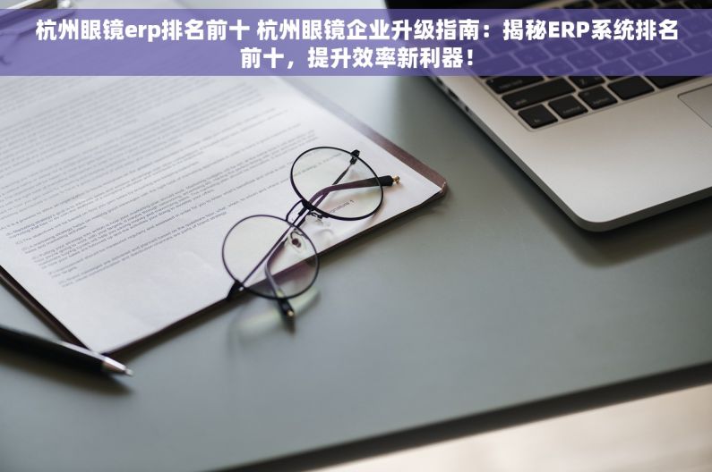 杭州眼镜erp排名前十 杭州眼镜企业升级指南：揭秘ERP系统排名前十，提升效率新利器！