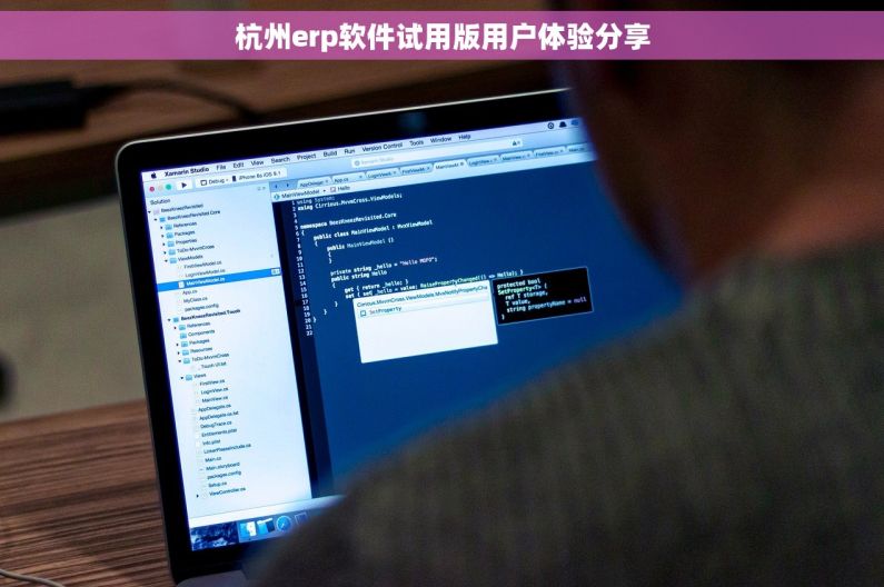 杭州erp软件试用版用户体验分享