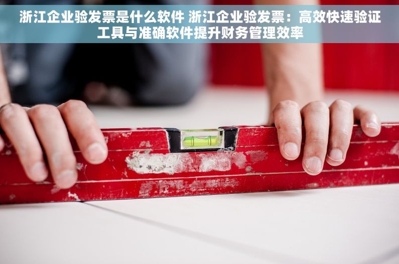 浙江企业验发票是什么软件 浙江企业验发票：高效快速验证工具与准确软件提升财务管理效率