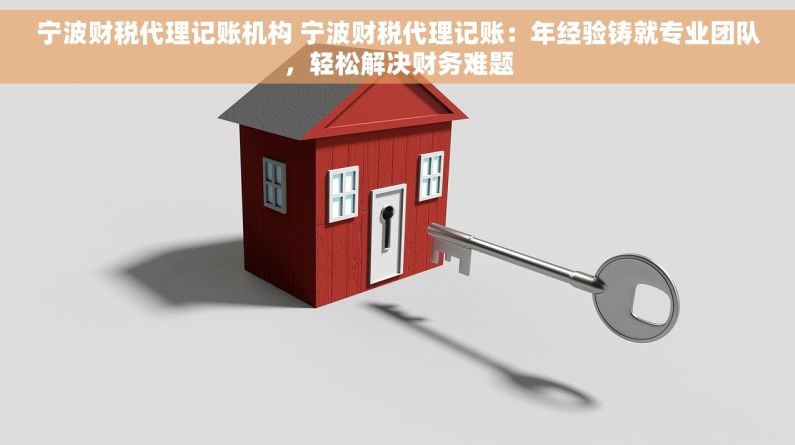 宁波财税代理记账机构 宁波财税代理记账：年经验铸就专业团队，轻松解决财务难题