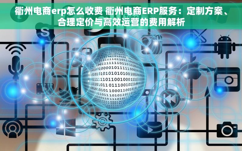 衢州电商erp怎么收费 衢州电商ERP服务：定制方案、合理定价与高效运营的费用解析