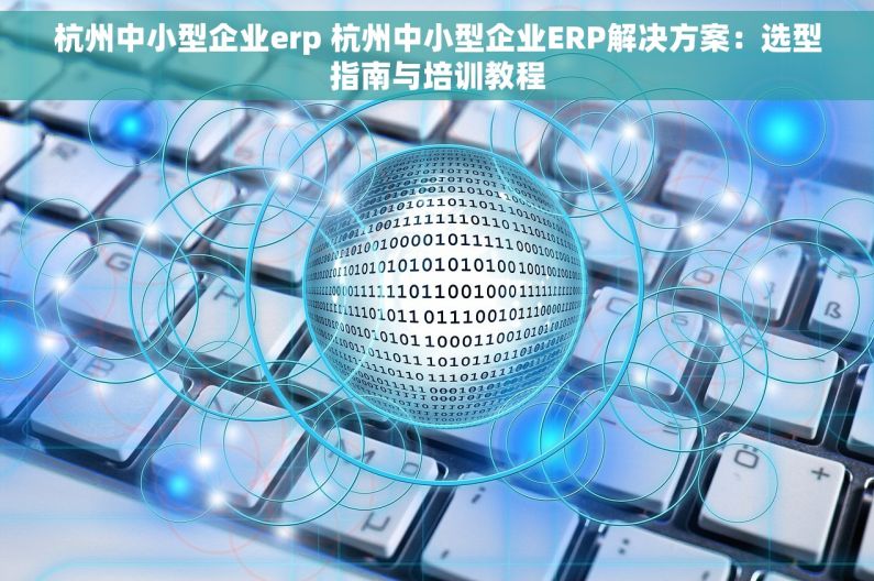 杭州中小型企业erp 杭州中小型企业ERP解决方案：选型指南与培训教程