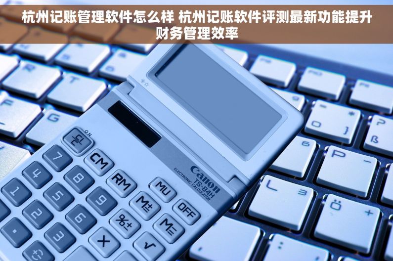 杭州记账管理软件怎么样 杭州记账软件评测最新功能提升财务管理效率