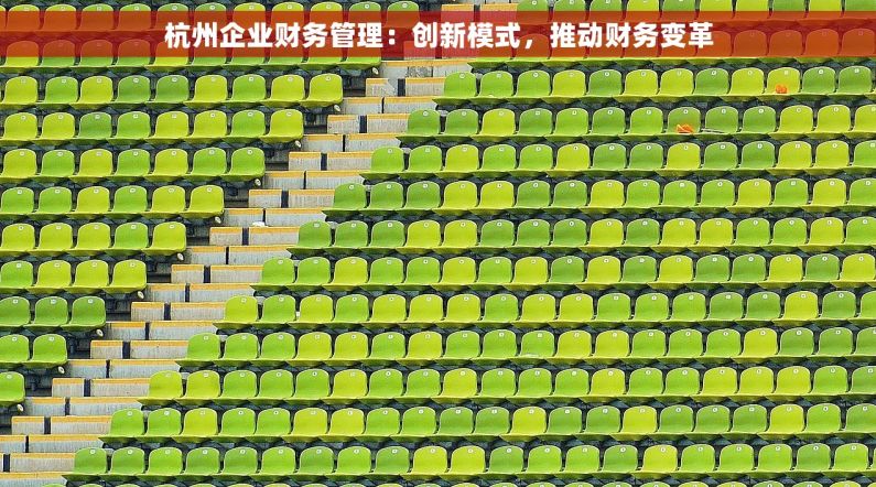 杭州企业财务管理：创新模式，推动财务变革