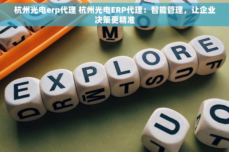 杭州光电erp代理 杭州光电ERP代理：智能管理，让企业决策更精准
