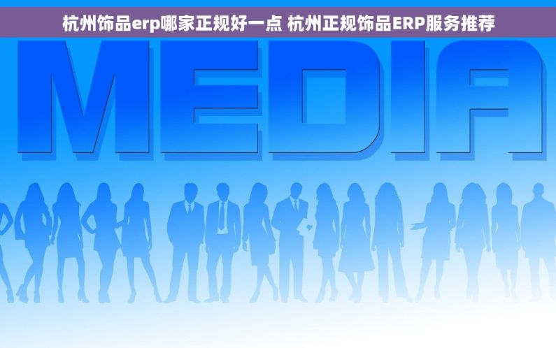 杭州饰品erp哪家正规好一点 杭州正规饰品ERP服务推荐