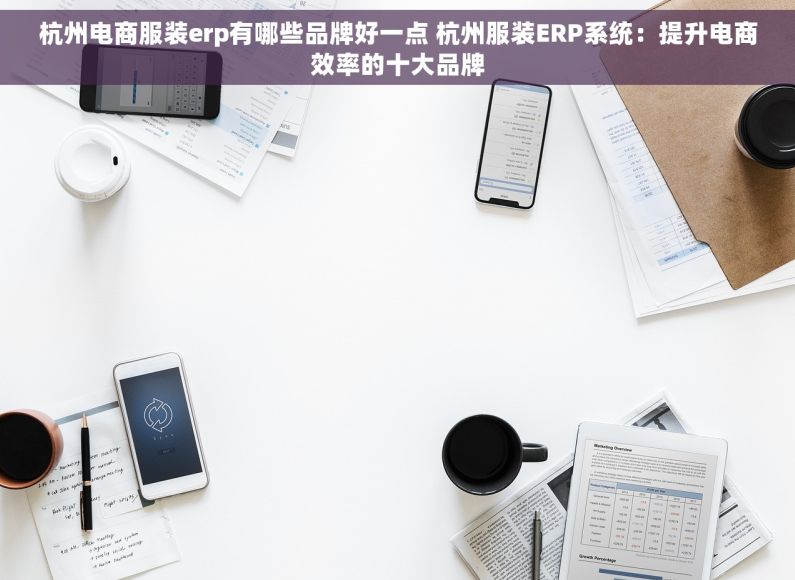 杭州电商服装erp有哪些品牌好一点 杭州服装ERP系统：提升电商效率的十大品牌