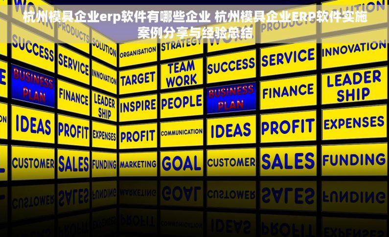 杭州模具企业erp软件有哪些企业 杭州模具企业ERP软件实施案例分享与经验总结