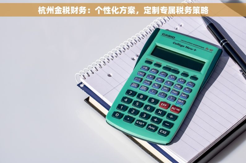 杭州金税财务：个性化方案，定制专属税务策略