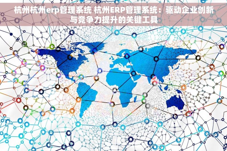 杭州杭州erp管理系统 杭州ERP管理系统：驱动企业创新与竞争力提升的关键工具
