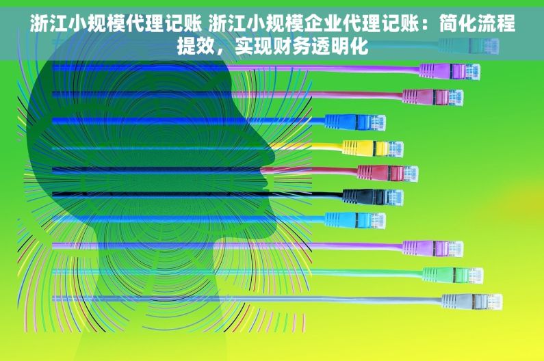 浙江小规模代理记账 浙江小规模企业代理记账：简化流程提效，实现财务透明化