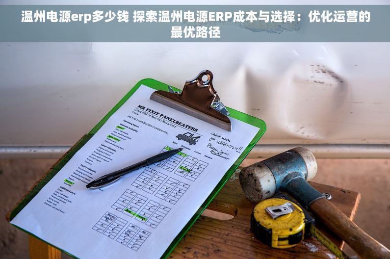 温州电源erp多少钱 探索温州电源ERP成本与选择：优化运营的最优路径