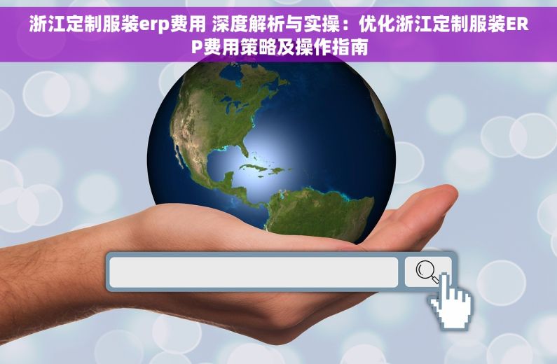 浙江定制服装erp费用 深度解析与实操：优化浙江定制服装ERP费用策略及操作指南