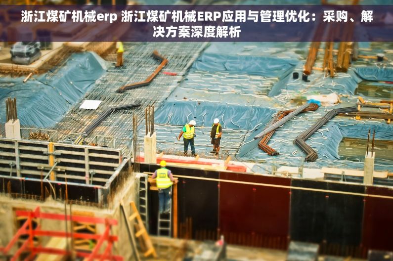 浙江煤矿机械erp 浙江煤矿机械ERP应用与管理优化：采购、解决方案深度解析