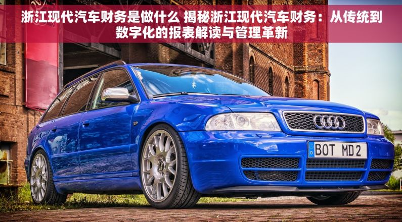 浙江现代汽车财务是做什么 揭秘浙江现代汽车财务：从传统到数字化的报表解读与管理革新