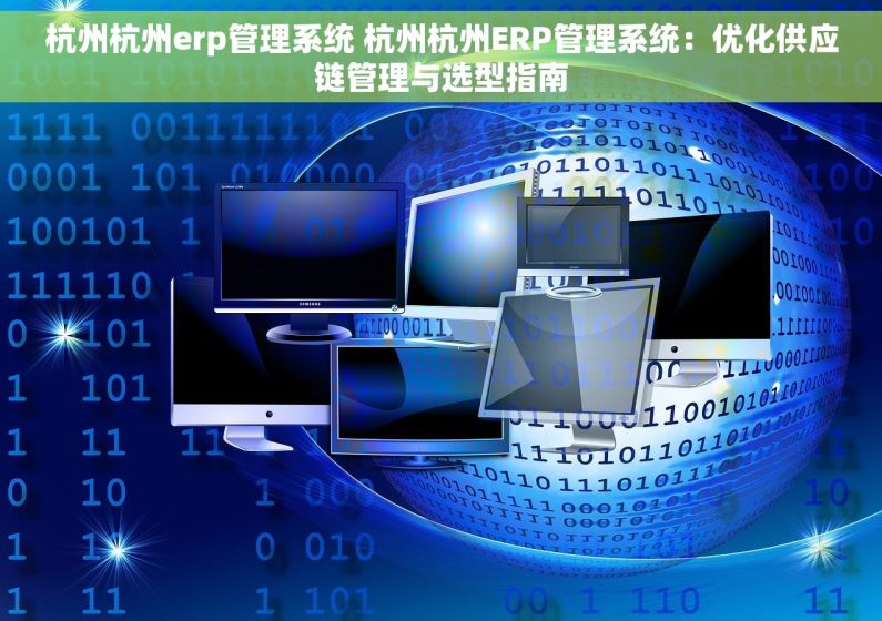 杭州杭州erp管理系统 杭州杭州ERP管理系统：优化供应链管理与选型指南