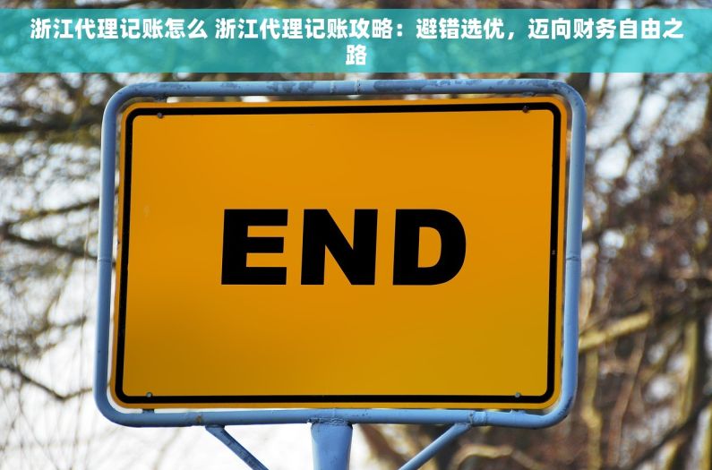 浙江代理记账怎么 浙江代理记账攻略：避错选优，迈向财务自由之路