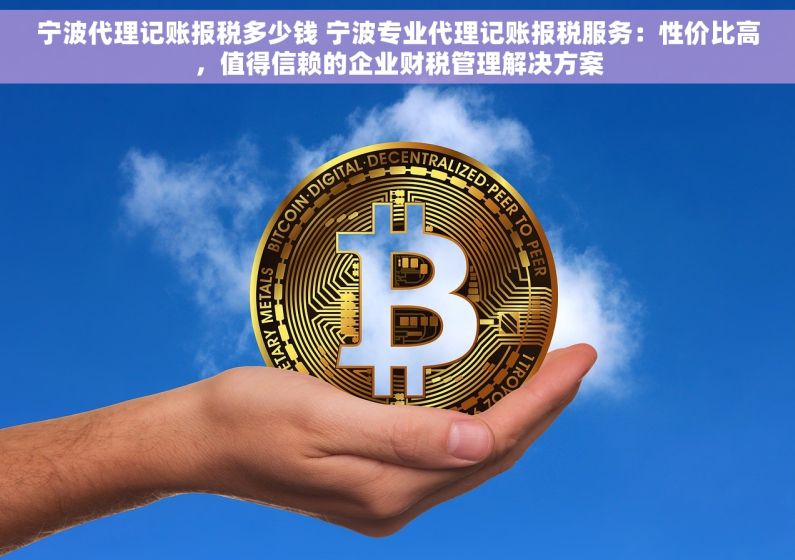 宁波代理记账报税多少钱 宁波专业代理记账报税服务：性价比高，值得信赖的企业财税管理解决方案
