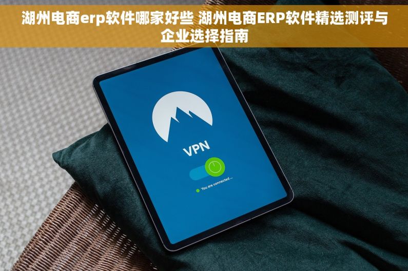 湖州电商erp软件哪家好些 湖州电商ERP软件精选测评与企业选择指南