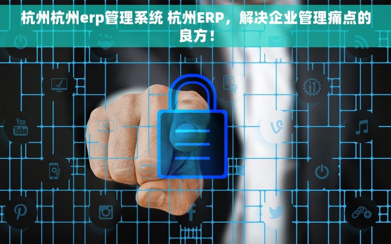杭州杭州erp管理系统 杭州ERP，解决企业管理痛点的良方！