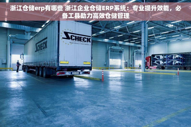 浙江仓储erp有哪些 浙江企业仓储ERP系统：专业提升效能，必备工具助力高效仓储管理