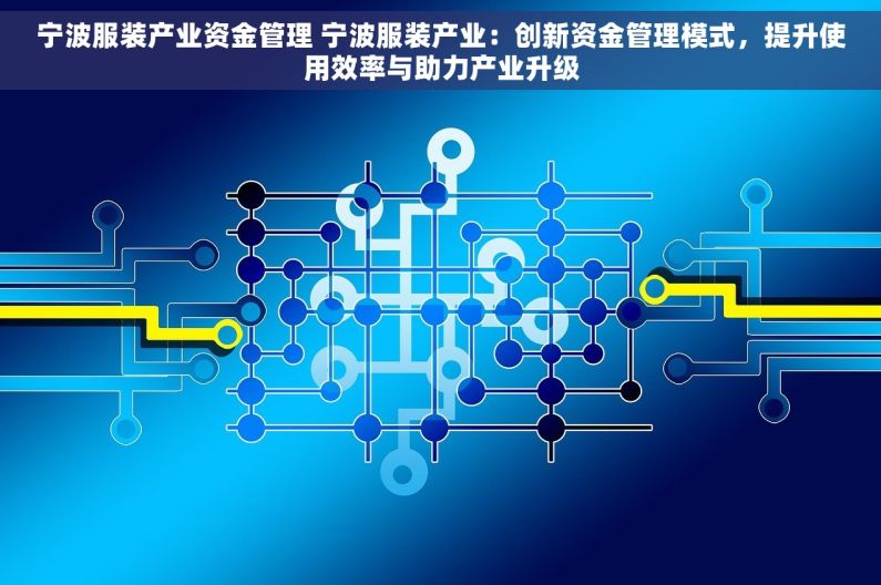 宁波服装产业资金管理 宁波服装产业：创新资金管理模式，提升使用效率与助力产业升级