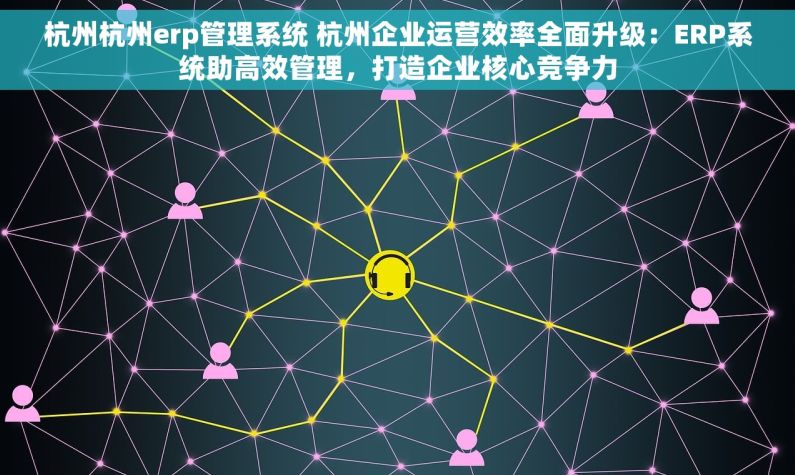 杭州杭州erp管理系统 杭州企业运营效率全面升级：ERP系统助高效管理，打造企业核心竞争力